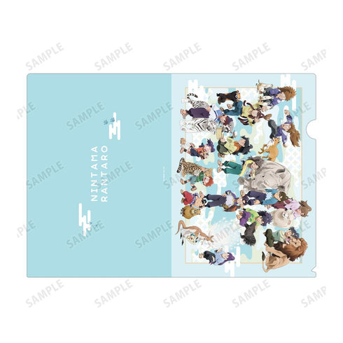 『忍たま乱太郎』描き下ろし 集合 みんなで飼育実習の段ver. クリアファイル